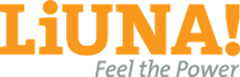 LiUNA! in orange with gray 
